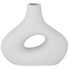 Vaso 20x22x22cm Cerâmica Branco