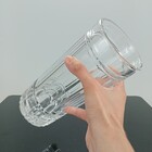 Vaso 24x10x10cm Vidro Transparente