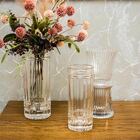 Vaso 24x10x10cm Vidro Transparente