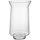 Vaso 30x17x17cm Vidro Transparente
