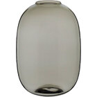 Vaso 30x20x20cm Vidro Âmbar