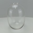 Vaso 30x20x20cm Vidro Transparente