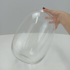 Vaso 30x20x20cm Vidro Transparente