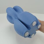 Vaso 3d Decorativo Home&co Cerâmica 24x13x13cm Azul