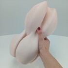 Vaso 3d Decorativo Home&co Cerâmica 32x19x19cm Nude