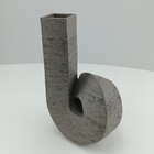 Vaso  Decorativo Nó Home&co Resina 30x19x17cm Marrom