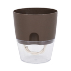 Vaso Acqua Auto Irrigavel 12 x 14 cm Taupe Vasart