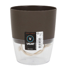 Vaso Acqua Auto Irrigavel 15 x 18 cm Taupe Vasart