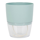 Vaso Acqua Auto Irrigavel 15 x 18 cm Verde Vintage Vasart