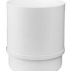 Vaso Aluminio Colorido Autoirrigavel Yes We Growbranco