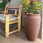 Vaso Antique 44 Japi Cimento Queimado