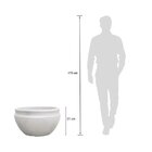 Vaso Antique 56 Japi Cimento Queimado