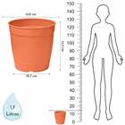 Vaso Aquarela 3,5 (1,7l) Cor Cerâmica Nutriplan