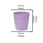 Vaso Aquarela C/prato N 2,5 Nutriplan Lilás Claro