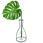 Vaso Aramado Metal Preto Garrafa Decorativa Md3 - 25cm