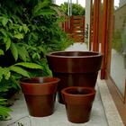 Vaso Atenas 26 X 29 Cm Preto - Alpe & Aritana