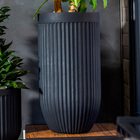 VASO ATENAS CILINDRICO 44 CHUMBO