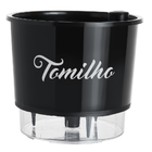 Vaso Auto Irrigável Gourmet N03 - Médio - Raiz Preto Tomilho