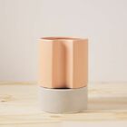 Vaso Autoirrigavel Alto Em Ceramica Ros