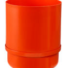 Vaso Autoirrigável Alumínio Colors Laranja