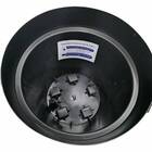 Vaso Autoirrigável Bari Com Rodas 40 (27l) Preto Okla