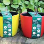 Vaso Autoirrigável Botanique Redondo Vermelho - Japi