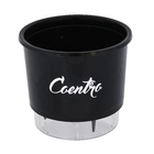 Vaso Autoirrigável Coentro Preto 14x16cm