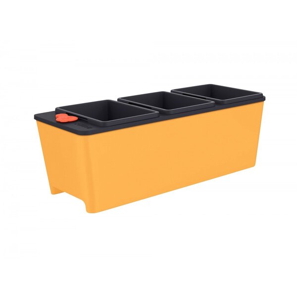 Vaso Autoirrigável Com Divisórias Tramontina Em Polipropileno