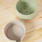 Vaso Autoirrigavel Em Ceramica Verde