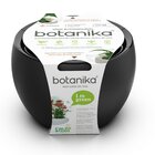 Vaso Autoirrigável Médio Completo Botanika Preto