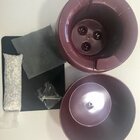 Vaso Autoirrigável Médio Completo Botanika Preto