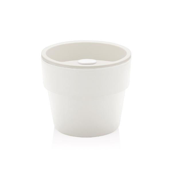 Vaso Autoirrigável Ou Plantar Grande Bege