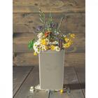 Vaso Autoirrigável Tramontina Em Polipropileno Cinza 800 Ml