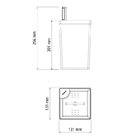 Vaso Autoirrigável Tramontina Em Polipropileno Rosa 800 Ml Tr