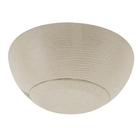 Vaso Bacia Amsterdã Bege Pedra 13x30cm Floridis