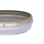 Vaso Bacia Decorativo Osaka Branco Gold Vietnamita 11 5x44x36