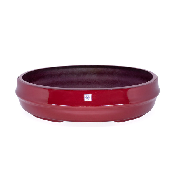 Vaso Bacia Decorativo Osaka Vermelho Lira G 16x65x52 Cm - Ind