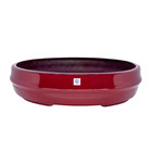 Vaso Bacia Decorativo Osaka Vermelho Lira G 16x65x52 Cm - Ind