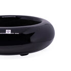 Vaso Bacia Decorativo Redondo Preto M 13x40 Cm - D'rossi