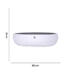 Vaso Bacia Decorativo Redondo Preto M 13x40 Cm - D'rossi