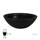 Vaso Bacia P Preto Absoluto