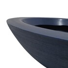 Vaso Bacia Para Plantas em Polietileno 72x20cm Azul