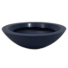 Vaso Bacia Polietileno p/ Plantas E Suculentas 49x15cm Azul