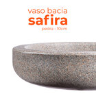 Vaso Bacia Safira Pedra 10 Terrano
