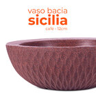 Vaso Bacia Sicilia Café 12 Terrano
