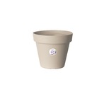 Vaso Bari Eco 20x17 De Plástico 4 Cores Para Decoração 3l Cor: Cinza