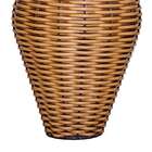 Vaso Bojudo Ratan Marrom