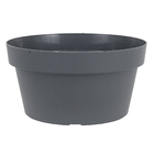 Vaso Bowl Sampa 23x12cm Grafite Vasart