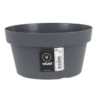 Vaso Bowl Sampa 23x12cm Grafite Vasart