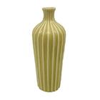 Vaso Btc De Cerâmica Amarelo Dl0075